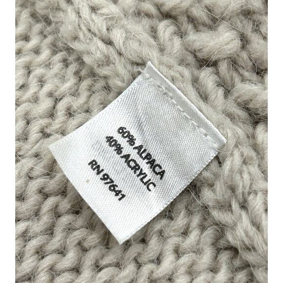 Hiro Clark Hoodie Pullover Mens Size XL Heather Gray Relaxed Fit Terry Jersey - Picture 6 of 6